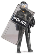U62151 Figurka policjanta jednostki specjalnej bworld 1:16 Bruder