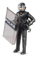 U62151 Figurka policjanta jednostki specjalnej bworld 1:16 Bruder