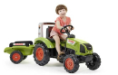 F1040AB Traktor Claas Arion 430 z przyczepą jeździk Falk