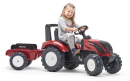 F4000AB Traktor Valtra S4 z przyczepą jeździk Falk