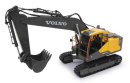 JA405055 Koparka Volvo EC160E zdalnie sterowana 1:16 2,4 GHz Jamara