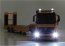 JA405107 Mercedes-Benz Arocs z naczepą niskopodwoziową zdalnie sterowany 1:20 Jamara