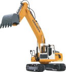 JA405112 Koparka Liebherr R936 z łyżką i młotem zdalnie sterowana 1:20 Jamara