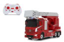 JA405212 Wóz strażacki z drabiną Mercedes-Benz Antos zdalnie sterowany 2,4 GHz Jamara