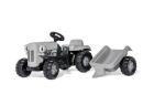 R01494 Traktor na pedały Little Grey Fergie z przyczepą rollyKid Rolly Toys