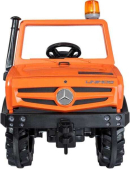 R038237 Unimog pojazd serwisowy na pedały pomarańczowy rollyUnimog Rolly Toys