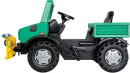 R038244 Unimog leśny na pedały z wyciągarką rollyUnimog Rolly Toys