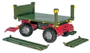 R12500 Przyczepa zielono-szara Rolly Toys