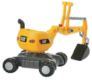 R42101 Koparka do piaskownicy Cat żółta rollyDigger Rolly Toys
