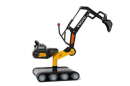 R513222 Koparka gąsienicowa XL do piaskownicy Volvo rollyDigger Rolly Toys