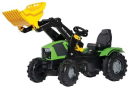 R61120 Traktor na pedały Deutz-Fahr Agrotron 5120 z ładowaczem czołowym Rolly Toys