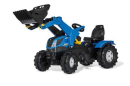 R61125 Traktor na pedały New Holland T7 z ładowaczem czołowym rollyFarmtrac Rolly Toys