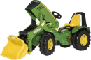 R65107 Traktor na pedały John Deere 8400R z ładowaczem, biegami i hamulcem rollyX-Trac Rolly Toys