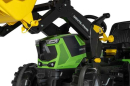 R730087 Traktor na pedały Deutz-Fahr Agrotron 8280 TTV z ładowaczem czołowym rollyFarmtrac Rolly Toys