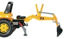 R81300 Traktor na pedały Cat z ładowaczem i koparką tylną rollyJunior Rolly Toys
