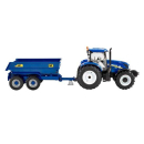 B43268 Ciągnik New Holland T6 z przyczepą wywrotką 1:32 Britains