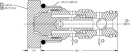 CP1204B00 Wkład zaworu wielodrożny CP120-4-B-00 Danfoss