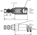 CP2408B0ED Ciśnieniowe wkłady sekwencyjne Danfoss