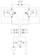 VCB06CN2ADL38 Zawór zwrotno-hamujący VCB06/CN-2-A-DL38 Danfoss