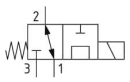 SV082302002 Zawór 3/2 SV 082302 24VDC A04 Danfoss