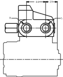 OLSA40A Zawór priorytetowy 152B0001 Int. Danfoss