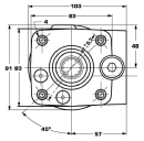 OSPB400ON150N0046 Orbitrol Danfoss