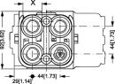 OVPL28 Blok bezpieczeństwa 152-1116 Danfoss
