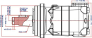 OMT160151B3012 Silnik orbitalny, wał stożkowy 1:10 160cc Danfoss