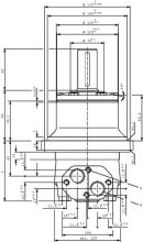 OMTW400151B3028 Silnik orbitalny, wał cylindryczny fi 40 mm 400cc Danfoss
