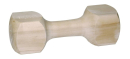 Hantel drewniany, do aportowania dla psa, kwadratowy, 24 cm, 400 g, Kerbl