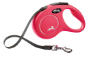 Smycz dla psa Flexi New Classic, taśma, czerwona, roz. M, 5m, 25kg