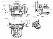 056311420A11 Zaczep transportowy K80 311mm