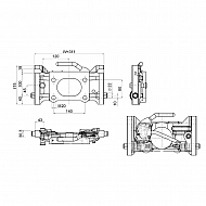 05731142A11 Płyta adaptera, 311 mm H160