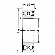 4303BBTVH Łożysko kulkowe 4303, 17x47x19 mm