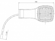 03413000 Lampa zespolona, prawa