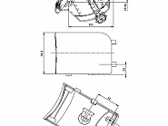 05512000 Lampa boczna