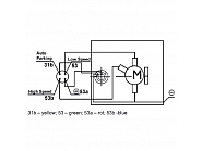 CA503034843 Silnik wycieraczek 12 V