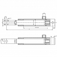 BC30100 Siłownik hamulcowy bez cofania sprężynowego typ BC, EPL30/100