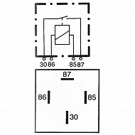 4RA007957001 Przekaźnik, zestyku zwartego