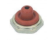 U11516 Pokrywa przełącznika, połowa, czerwona, 12 mm