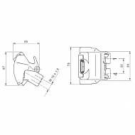 4528040120 Szybkozłączka Duo-Matic M16x1,5