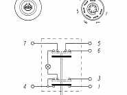 EL516107 Przełącznik, do mechanizmu różnicowego