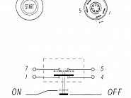 11245030PN Przełącznik, włącznik sterujący 