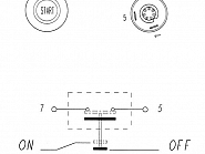11215050PN Przełącznik, włącznik START