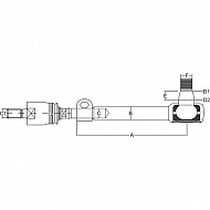 SHP034KR Końcówka drążka kierowniczego ze stabilizatorem