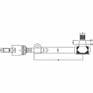 SHP341KR Końcówka drążka kierowniczego ze stabilizatorem lewa 