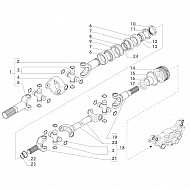 CI097198 Pierścień dystansowy, 0,10 mm 68x79x0,10