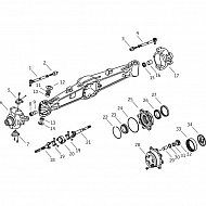 CI128632 Sprężyna talerzowa, Carraro 46x90x4 mm