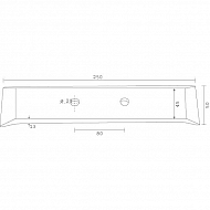 CP000003 Redlica 15x45x250