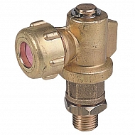 004336 Uchwyt dyszy mosiądz prosty 3/8 AG ARAG